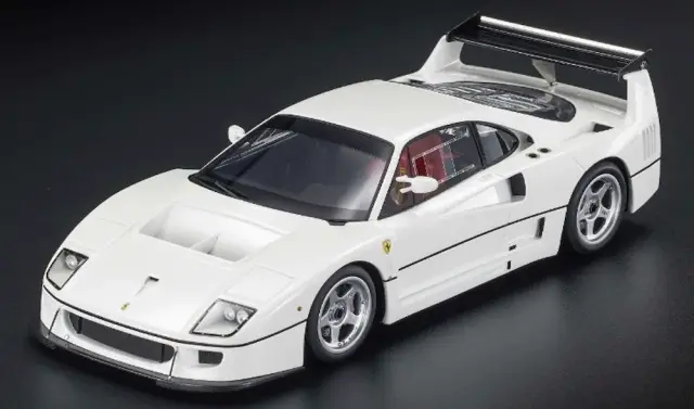 [予約] トップマルケス 1/18 フェラーリ F40 LM 1989 ホワイト　TOP148D