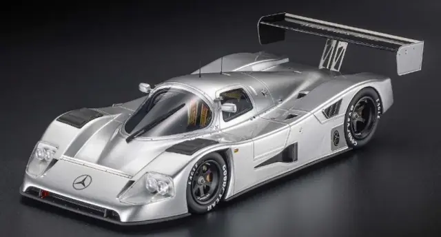 [予約] トップマルケス/GPレプリカーズ 1/18 メルセデス C11 ルマン 1991  プレゼンモデル メタリックシルバー　TOP150D