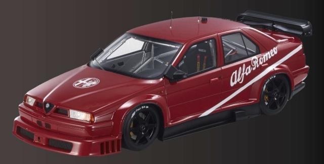 [予約] トップマルケス 1/18 アルファロメオ 155 V6 Ti DTM 1993 プレゼンテーション レッド　TOP151A