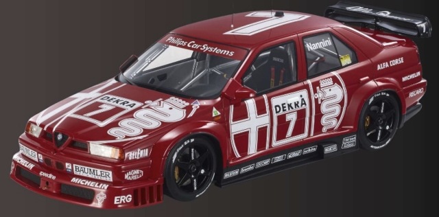 [予約] トップマルケス 1/18 アルファロメオ 155 V6 Ti DTM 1993 No.7 A.ナニーニ　TOP151B