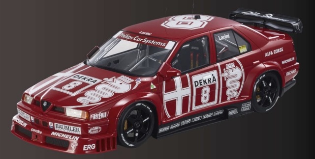 [予約] トップマルケス 1/18 アルファロメオ 155 V6 Ti DTM 1993 No.8 N.ラリーニ　TOP151C