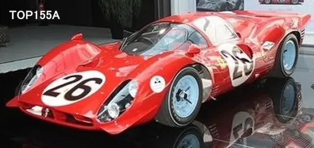 [予約] トップマルケス 1/18 フェラーリ 412P 1967 デイトナ24h 3位 No.26 P.ロドリゲス/Ｊ.ギシェ　TOP155A