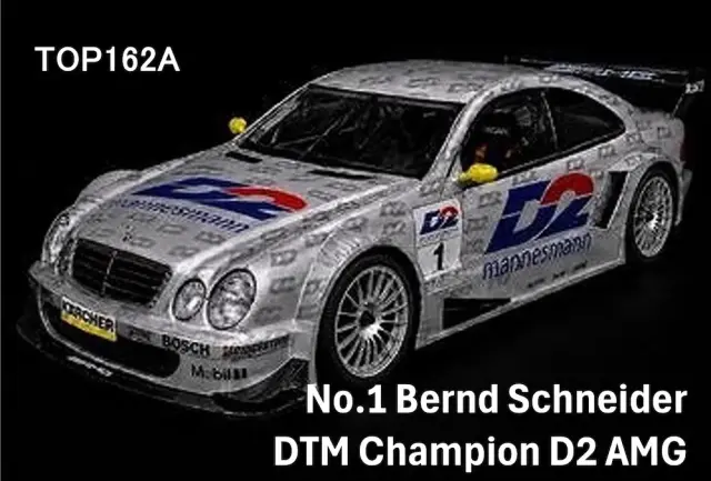 [予約] トップマルケス 1/18 メルセデス CLK DTM 2000 No.1 B.シュナイザー　TOP162A