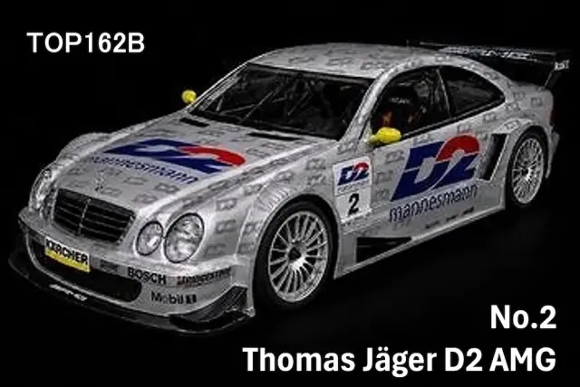 [予約] トップマルケス 1/18 メルセデス CLK DTM 2000 No.2 T.イエガー　TOP162B