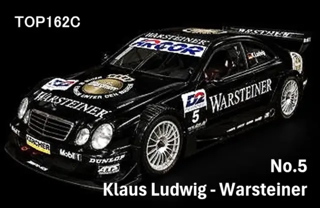[予約] トップマルケス 1/18 メルセデス CLK DTM 2000 No.5 K.ルドヴィック　TOP162C