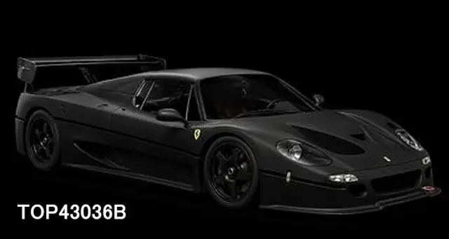 [予約] トップマルケス 1/43 フェラーリ F50 GT 1996 マットブラック　TOP43036B