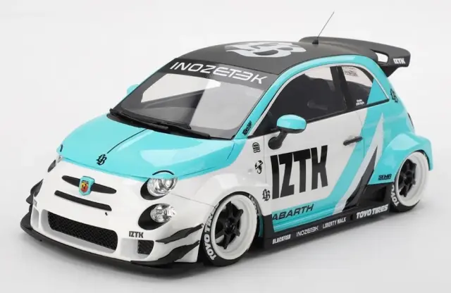 [予約] トゥルースケールモデル/トップスピード 1/18 アバルト 595 LB-WORKS×アバスワークス IZTK TS0623