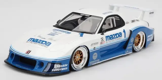 [予約] トゥルースケールモデル/トップスピード 1/18 マツダ RX-7 LB-スーパーシルエット IMSA TS0637