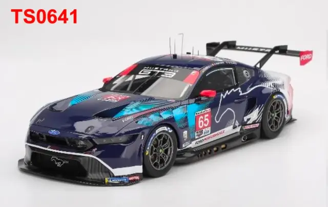 [予約] トゥルースケールモデル/トップスピード 1/18 フォード マスタング GT3 IMSA デイトナ24h 2024 ウィナー No.65 フォード マルチマティック モータースポーツ TS0641