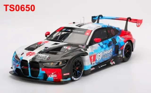 [予約] トゥルースケールモデル/トップスピード 1/18 BMW M4 GT3 EVO IMSA デイトナ24h 2025 No.1 ポール・ミラー・レーシング TS0650