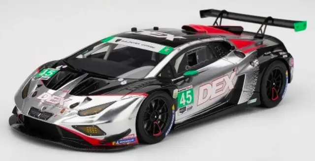 [予約] トゥルースケール/トップスピード 1/18 ランボルギーニ ウラカン GT3 EVO2 IMSA デイトナ24h 2025 No.45 DEX ウェイン テイラー レーシング　TS0655