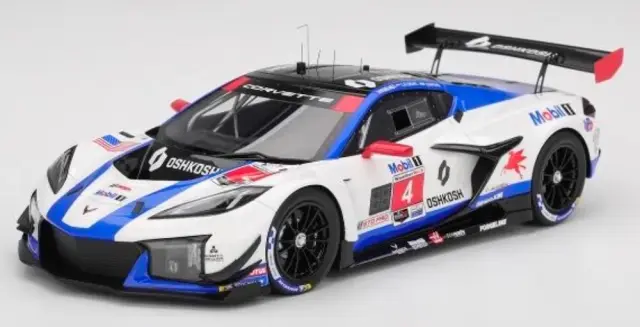 [予約] トゥルースケール/トップスピード 1/18 シボレー コルベット Z06 GT3.R IMSA セブリング12h 2025 No.4 コルベット レーシング by プラット ミラー 　TS0661
