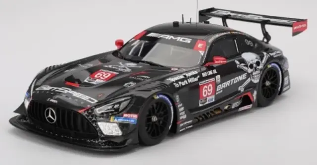 [予約] トゥルースケール/トップスピード 1/18 メルセデス AMG GT3 EVO IMSA デイトナ 24h 2025 No.69 GetSpeed　TS0669