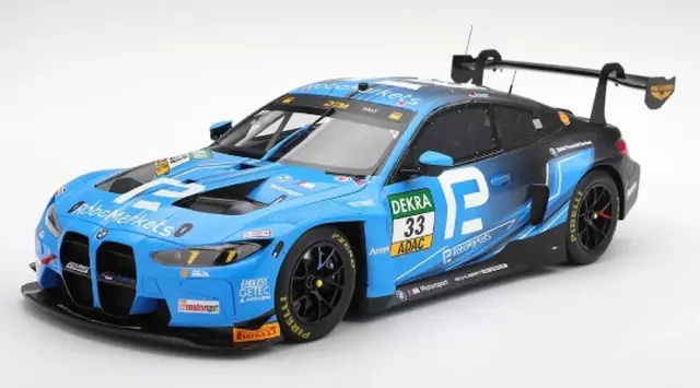 [予約] トゥルースケール/トップスピード 1/18 BMW M4 GT3 EVO DTM ザントフォールト レース1 2025 ウィナー No.33 シューベルトモータースポーツ　TS0670