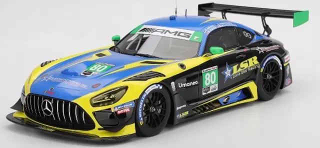 [予約] トゥルースケール/トップスピード 1/18 メルセデス AMG GT3 EVO IMSA デイトナ24h 2025 No.80 ローンスター・レーシング　　TS0676