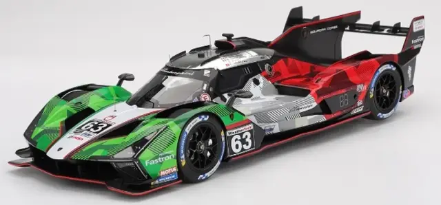 [予約] トゥルースケール/トップスピード 1/18 ランボルギーニ SC63 IMSA デイトナ24h 2025 No.63 Automobili Lamborghini Squadra Corse　TS0683