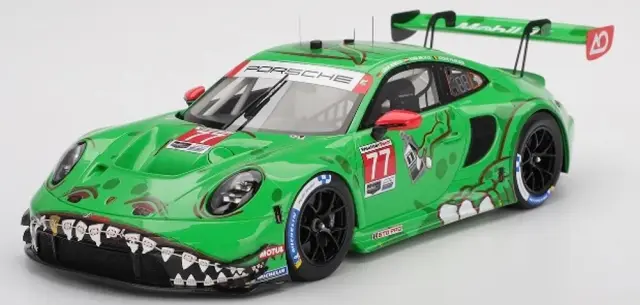 [予約] トゥルースケール/トップスピード 1/18 ポルシェ 911 GT3 R (992) IMSA セブリング12h 2025 ウィナー No.77 AOレーシング　　TS0684