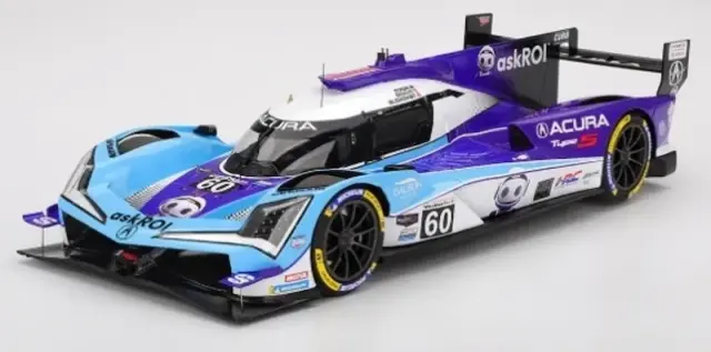 [予約] トゥルースケール/トップスピード 1/18 アキュラ ARX-06 IMSA セブリング 12h 2025 No.60 Acura Meyer Shank Racing　TS0689
