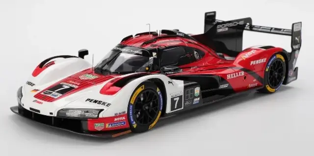[予約] トゥルースケールモデル/トップスピード 1/18 ポルシェ 963 IMSA デイトナ24h 2024 ウィナー No.7 ポルシェ・ペンスキー モータースポーツ TS0691