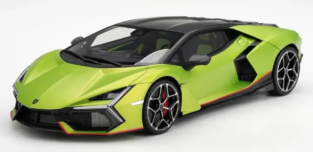 [予約] トゥルースケールモデル/トップスピード 1/18 ランボルギーニ レヴエルト ヴェルデシトレア マット　TS0693