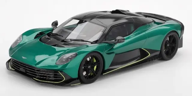 [予約] トゥルースケールモデル/トップスピード 1/18 アストンマーチン ヴァルハラ ポディウムグリーン TS0710