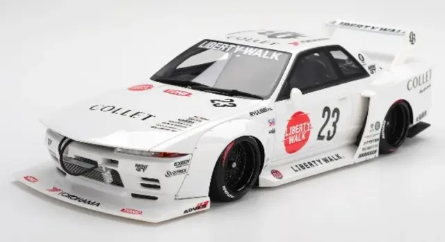 [予約] トゥルースケール/トップスピード 1/18 LBWK ニッサン スカイライン GT-R R32 海堂ワークス LB-日の丸　TS0712