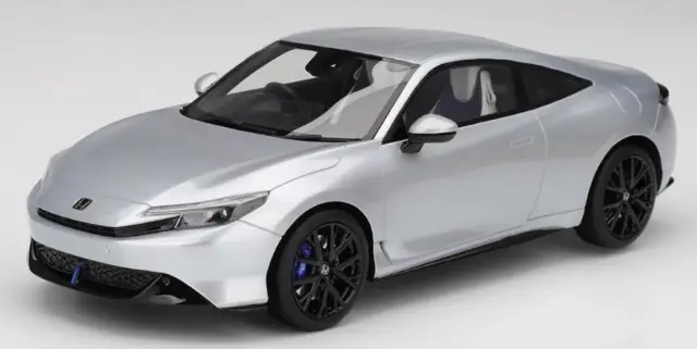 [予約] トゥルースケール/トップスピード 1/18 ホンダ プレリュード ムーンリットホワイトパール(右ハンドル)　TS0714