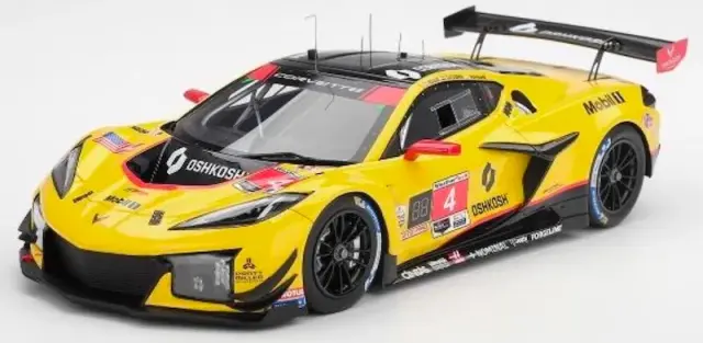 [予約] トゥルスケールモデル/トップスピード 1/18 シボレー コルベット Z06 GT3.R IMSA デイトナ24h 2025 No.4 Corvette Racing by Pratt Miller Motorsports　TS0718