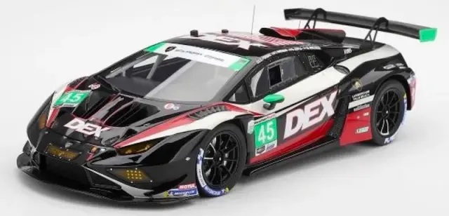 [予約] トゥルスケールモデル/トップスピード 1/18 ランボルギーニ ウラカン GT3 EVO2 IMSA デイトナ24h 2026 No.45 DEX Wayne Taylor Racing　TS0742