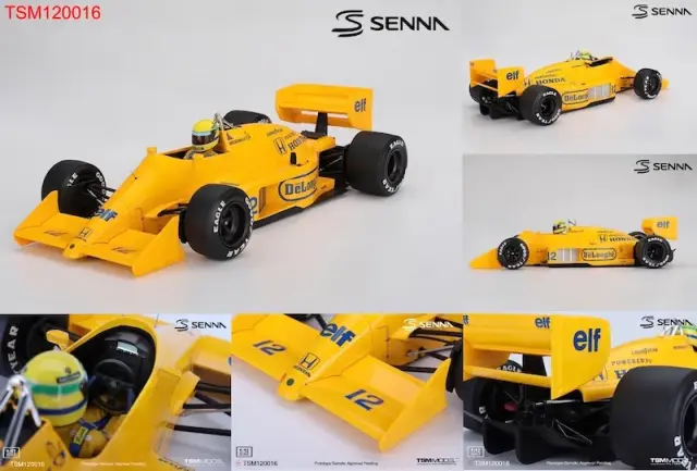1/43 Reve キャメルロータス99T #12 アイルトンセナ モナコGP F1 ミニカー 1/43 ロータス 99T モナコGP 1987 アイルトン セナ
