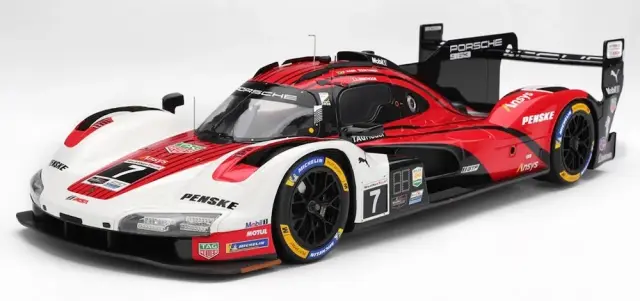 [予約] トゥルースケール 1/12 ポルシェ 963 IMSA デイトナ24h 2025 ウィナー No.7 ポルシェ ペンスキー モータースポーツ　TSM120019