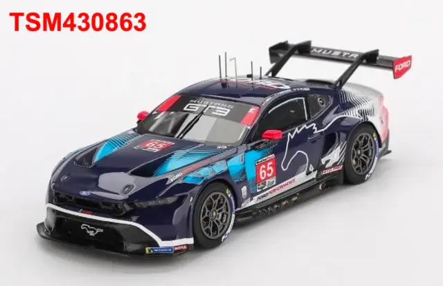 [予約] トゥルースケールモデル 1/43 フォード マスタング GT3 IMSA デイトナ24h 2024 ウィナー No.65 フォード マルチマティック モータースポーツ TSM430863