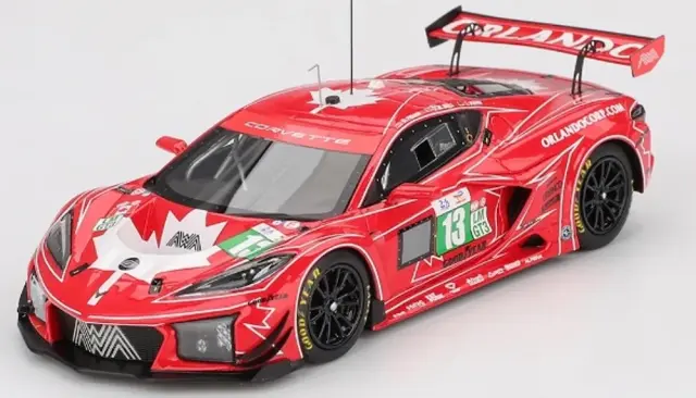 [予約] トゥルースケール 1/43 シボレー コルベット Z06 GT3.R ルマン 2025 No.13 AWA Racing　TSM430866