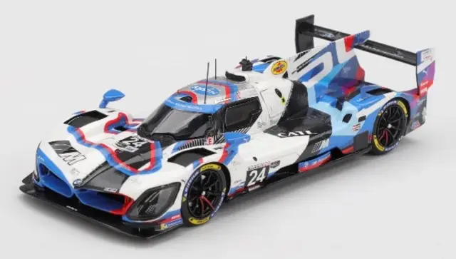 [予約] トゥルースケール 1/43 BMW M ハイブリッド V8 GTP IMSA セブリング12h 2025 No.24 BMW Mチーム RLL　TSM430887