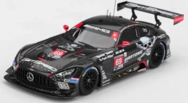 [予約] トゥルースケール 1/43 メルセデス AMG GT3 EVO IMSA デイトナ 24h 2025 No.69 GetSpeed　TSM430890