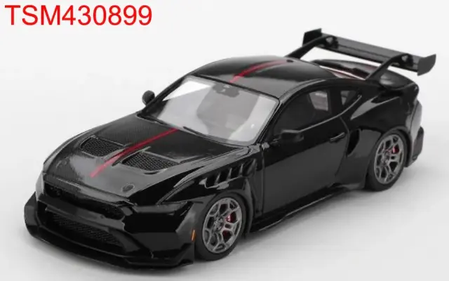 [予約] トゥルースケール 1/43 フォード マスタング GTD シャドーブラック　TSM430899