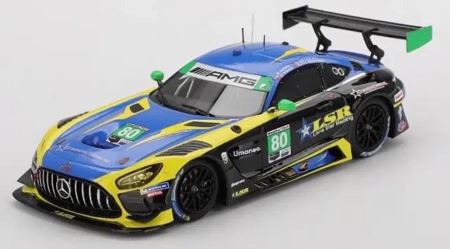[予約] トゥルースケール 1/43 メルセデス AMG GT3 EVO IMSA デイトナ24h 2025 No.80 ローンスター・レーシング　　TSM430902