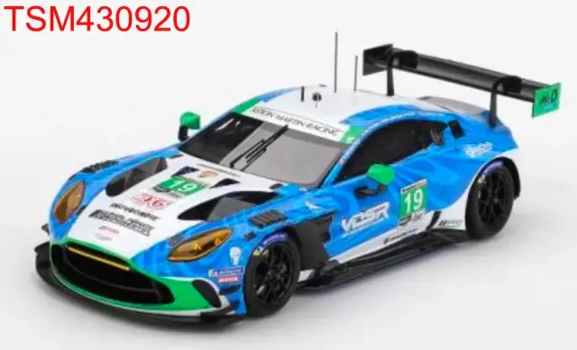 [予約] トゥルースケール 1/43 アストンマーチン ヴァンテージ GT3 EVO IMSA デイトナ24h 2025 No.9 ファン デル スツール レーシング　TSM430920
