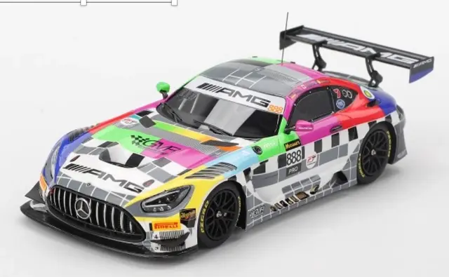 [予約] トゥルースケールモデル 1/43 メルセデスAMG GT3バサースト12h 2025 No.888 メルセデスAMG 2025 チームGMR メギアーズ TSM430924