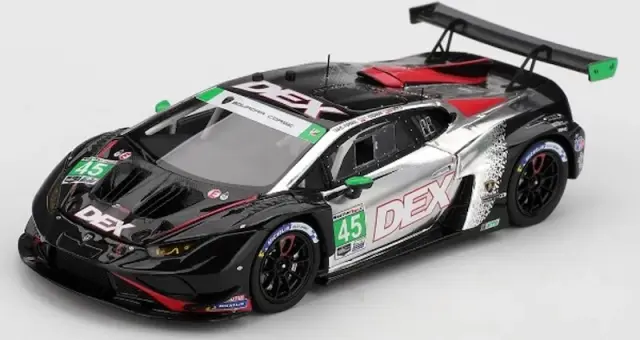 [予約] トゥルースケールモデル 1/43 1/43 ランボルギーニ ウラカン GT3 EVO2 IMSA シボレーGP ウィナー 2025 No.45 DEX Wayne Taylor Racing TSM430929