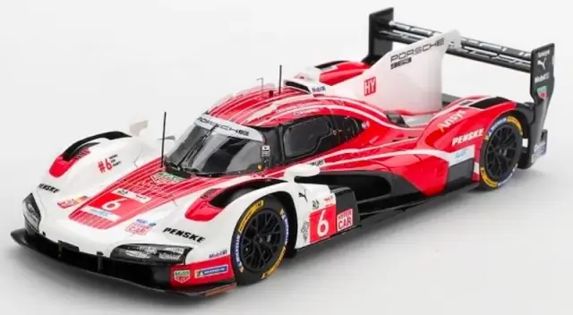 [予約] トゥルスケールモデル 1/43 ポルシェ 963 ルマン24h 2025 2位 No.6 ポルシェ・ペンスキー・モータースポーツ　TSM430944