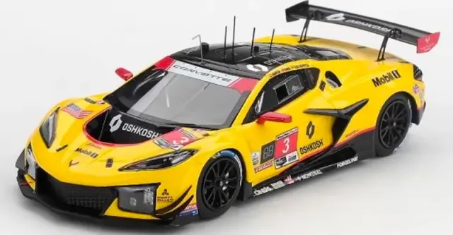 [予約] トゥルスケールモデル 1/43 シボレー コルベット Z06 GT3.R IMSA デイトナ24h 2025 No.3 Corvette Racing by Pratt Miller Motorsports　TSM430948