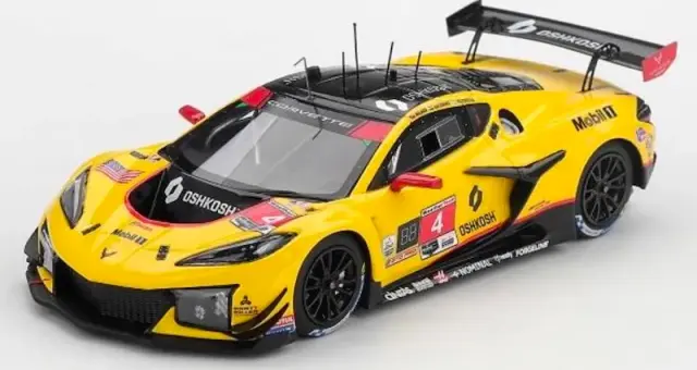 [予約] トゥルスケールモデル 1/43 シボレー コルベット Z06 GT3.R IMSA デイトナ24h 2025 No.4 Corvette Racing by Pratt Miller Motorsports　TSM430949