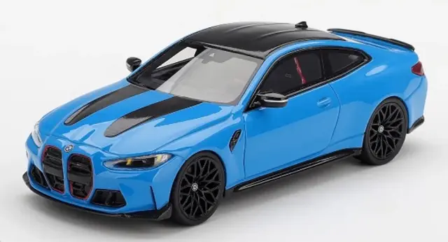 [予約]  トゥルースケールモデル 1/43 BMW M4 CS リビエラブルー　TSM430959