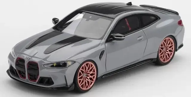 [予約] トゥルスケールモデル 1/43 BMW M4 CS ブルックリン グレー　TSM430960