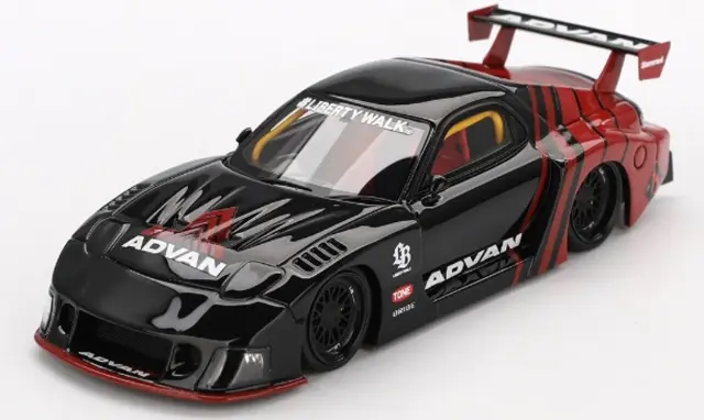 [予約] トゥルースケールモデル 1/43 マツダ RX-7 LB-Super Silhouette Advan　TSMV0026