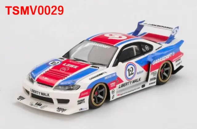 [予約] トゥルースケールモデル 1/43 ニッサン LB-スーパーシルエット シルビア S15 ガラシドリフト×LBWK 2025 No.12 TSMV0029