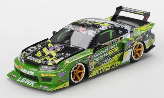 [予約] トゥルースケールモデル 1/43 ニッサン シルビア(S15) LB-スーパーシルエット No.555 V2 2024 フォーミュラドリフトジャパン TSMV0032