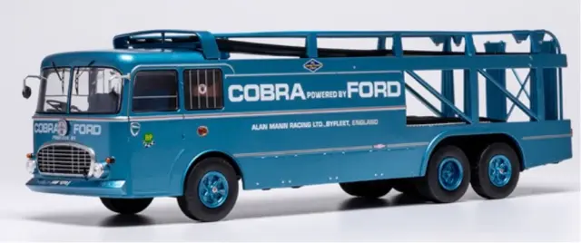 [予約] イクソ 1/43 コブラ フィアット シリーズ 306-2 バルトレッティ レーシング トランスポーター 1956 　TTR041