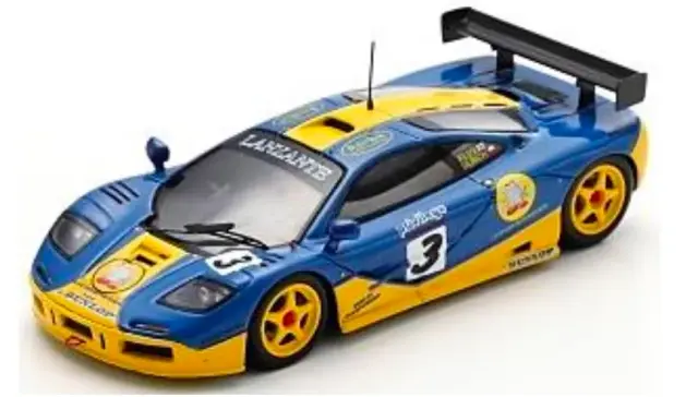 [予約] スパーク 1/43 マクラーレン F1 GTR No.3 1996 ブリティッシュGT選手権I. Flux - J. Ulrich　UK039